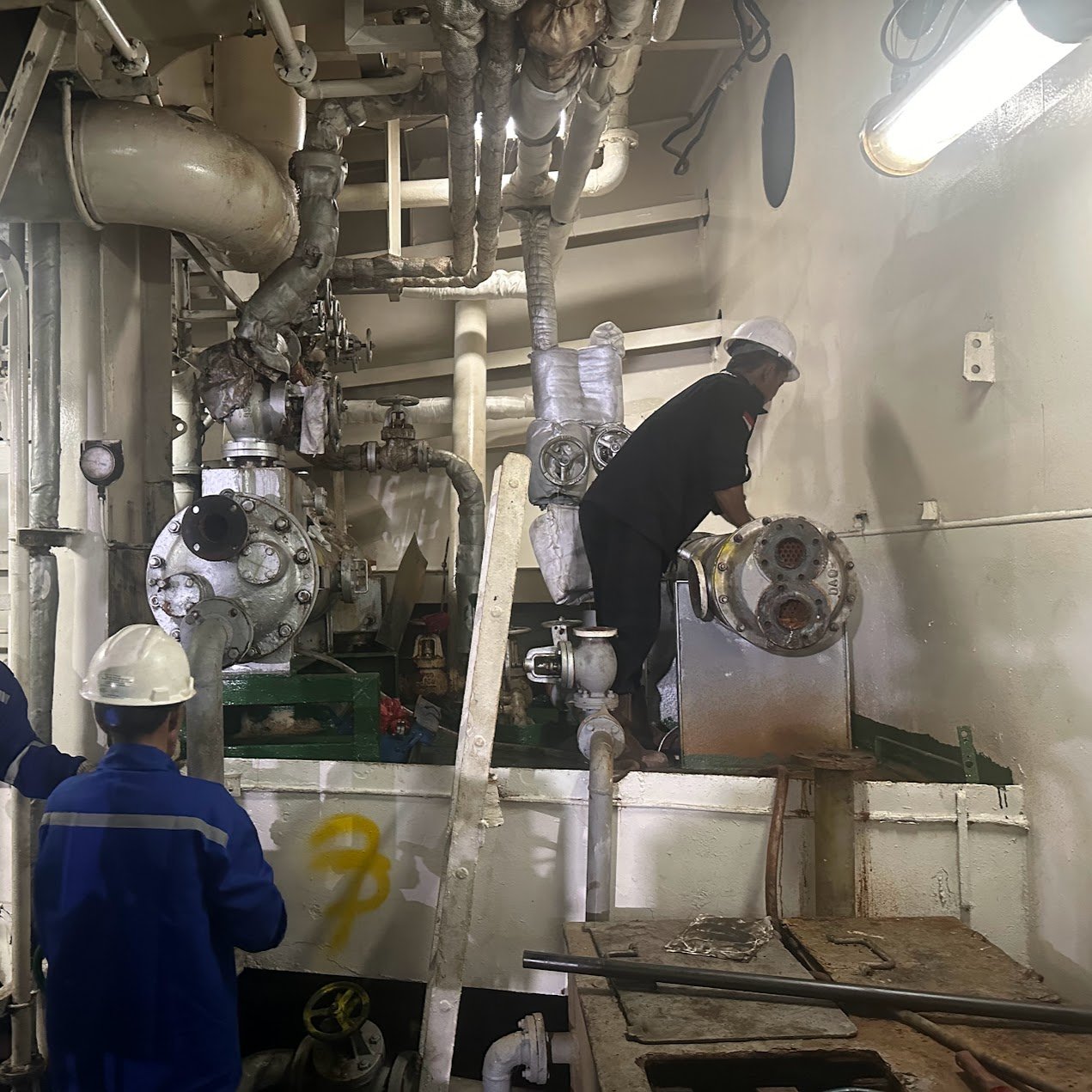 Cleaning Condenser Cooler